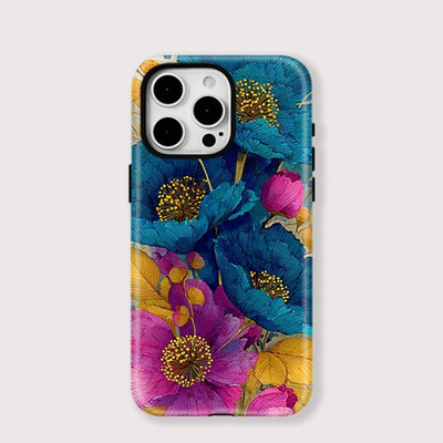 Cosmic Aurora Dream Sky Art ästhetische robuste MagSafe Hülle für iPhone 17 16 15 14 