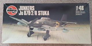 Airfix 9 05100 1/48 Junkers Ju 87B 2/R Stuka. Model Aircraft Kit
