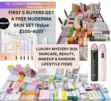 LUXURY MYSTERY BOX 50 Pieces SKINCARE, BEAUTY, MAKEUP, RANDOM LIFESTYLE ITEMS