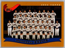 2002 Topps #658 Montreal Expos Base Team Photo