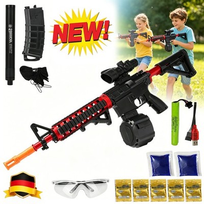 Elektrische.M4A1 Gun.Gel Ball Blaster schwarz inkl. Gelkugeln,Gel Ball Spielzeug