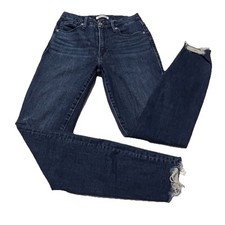 GOOD AMERICAN Good Legs High Rise Skinny Stretch Fray Jeans Women’s Size 4/27