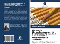 Andreas Blomqvist | Kulturelle Herausforderungen FüR FüHrungskräFte In Einem...