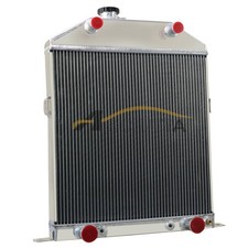 1942-48 Ford Mercury V8 Sedan Delivery Pickup 3.7l 3.9l 3 Row Aluminum Radiator