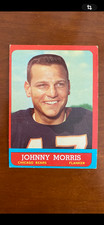 1963 Topps #63 Johnny Morris Chicago Bears No creases. VG-EX+
