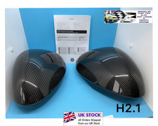 New Genuine OEM Original Alfa Romeo Giulia carbon fibre Mirror Caps 50547090