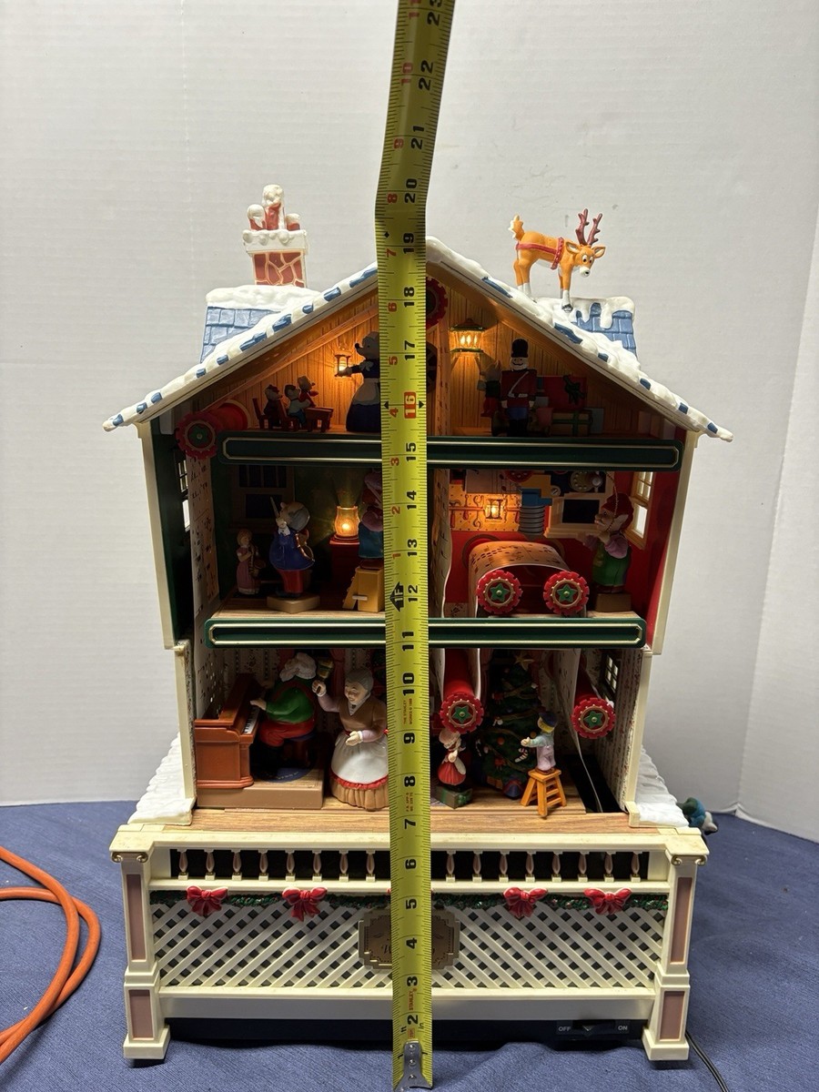 Vintage Mr. Christmas Santa's Musical Workshop Animated Music