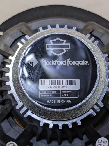 Harley-Davidson Audio by Rockford Fosgate Stage II 2 Fairing Speakers 76001296 - Picture 12 of 14