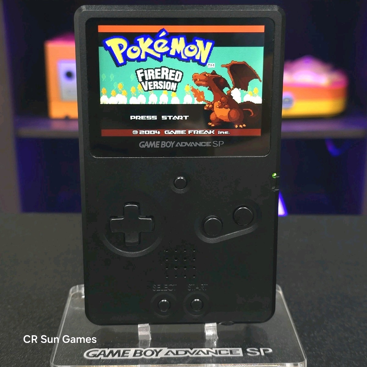 Gameboy Advance GBA SP Unhinged Aluminum IPS UsbC 1700 mAh Battery