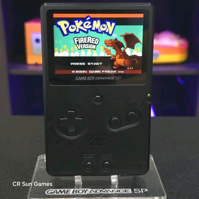 ニンテンドー　game boy advance SP Gameboy Advance GBA SP Unhinged Aluminum IPS UsbC 1700 mAh Battery