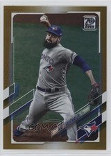 2021 Topps Gold Foil Matt Shoemaker #313 06xp