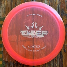 Dynamic Discs Lucid Thief OOP Pink Disc Golf Fairway Driver Old Run 173 Grams