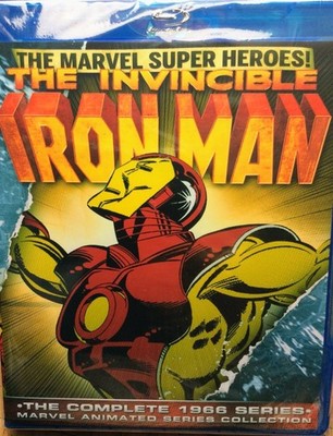 Iron Man The Complete 1966 Animated Series Blu-ray Brand New Sealed