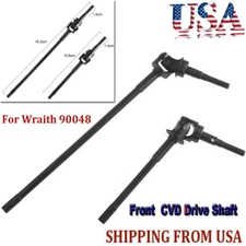 2x Steel Front Axle CVD Drive Shaft for 1/10 RC Axial Wraith 90018 90048 Crawler