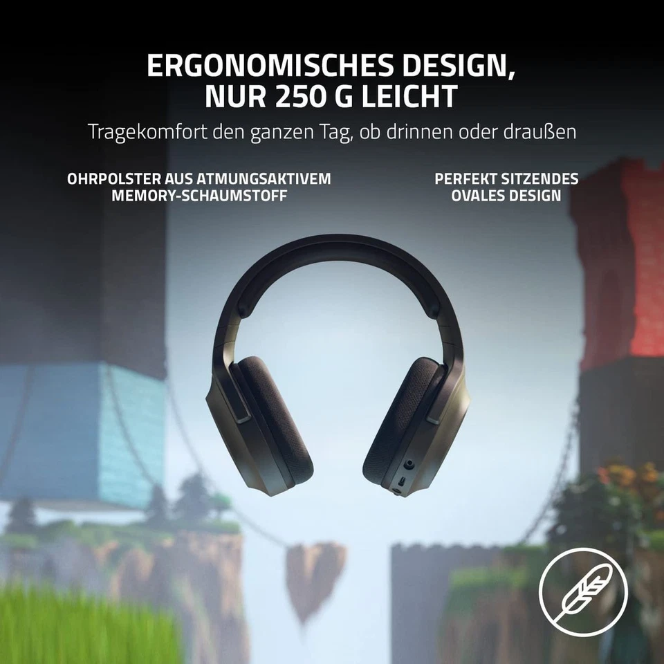 Razer Barracuda X Gaming Mobile Headset Dual Wireless Multi-Plattform Black - Bild 3 von 4