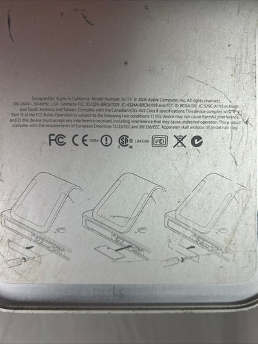 Apple iMac 17" (Intel Core) A1173 Desktop PC Computer - PARTS ONLY *READ* - Afbeelding 7 van 10