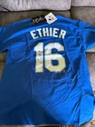 Andre Ethier signed Majestic Shirt Los Angeles Dodgers MLB