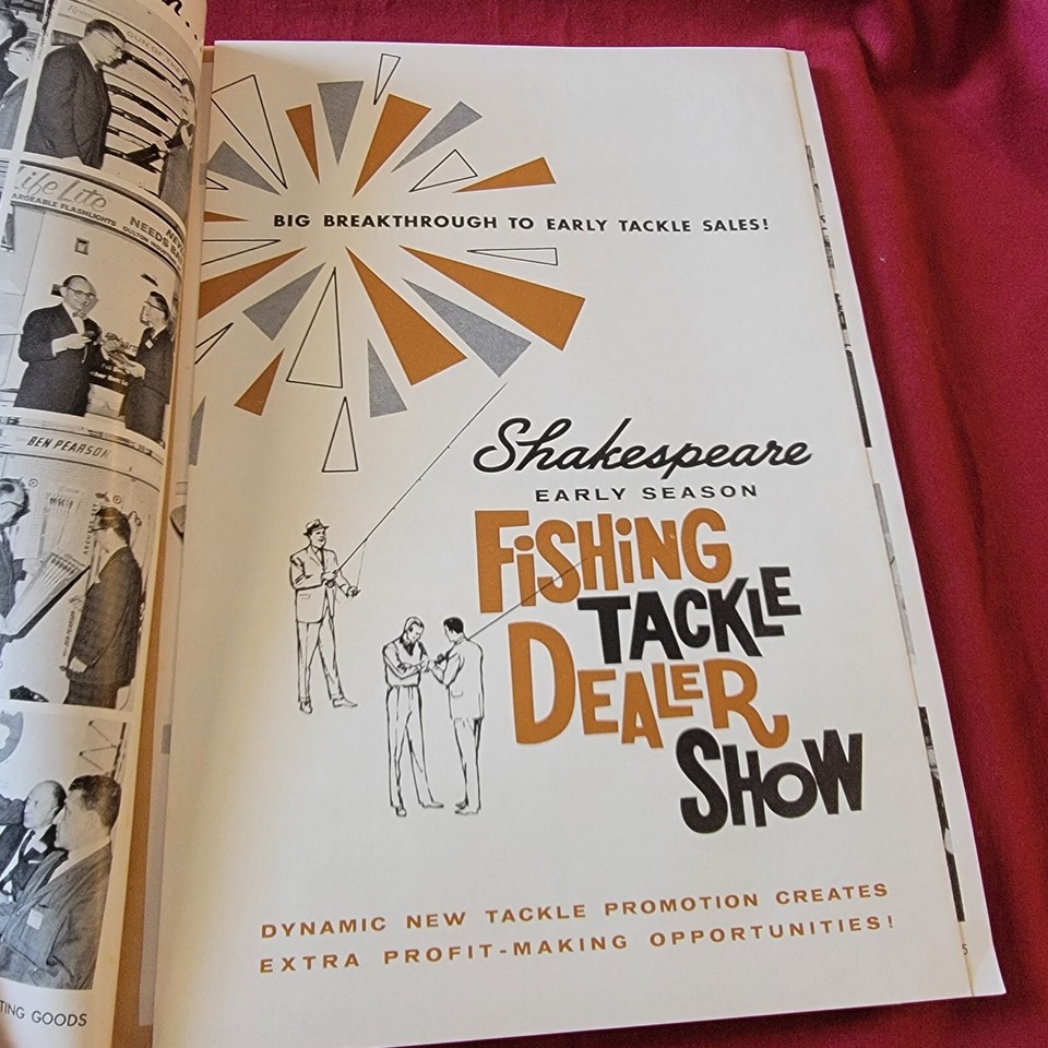 National Sporting Goods Assoc Great Heddon, Shakespeare & More Ads