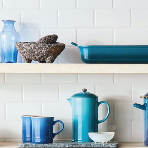 Le Creuset French Press, Caribbean, 34 oz, 70706200170171 Cookware eBay