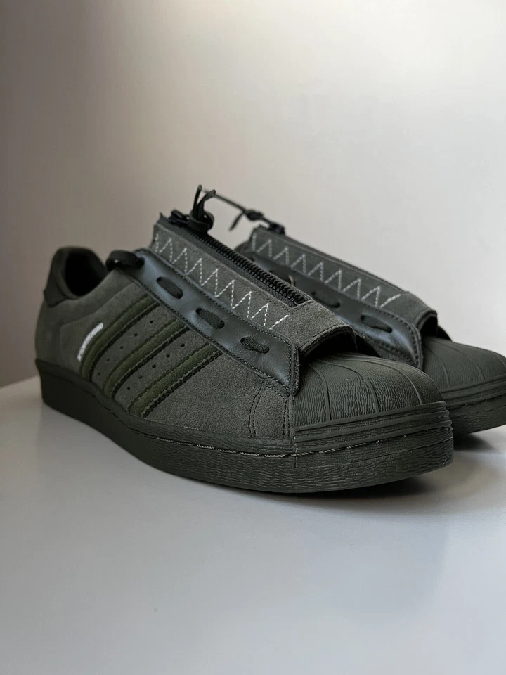 Adidas Superstar 80s x Neighborhood  Size:Uk 10 - Image 2 of 4