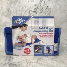 The First Years Deluxe Fold and Go Diapering Kit new in pack