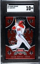 2019 Panini Crusade #17 Juan Soto SGC 10 GEM MINT