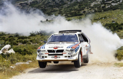 Mikael Ericcsson Claes Bilstam Lancia Delta S4 Rally Car 1986 Old Photo