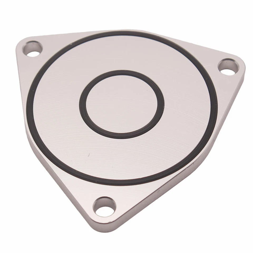 Espaciador de placa de válvula de soplado turbo de aluminio BOV para VOLVO SAAB SRT-4 neón Hyundai Foto 3 de 4