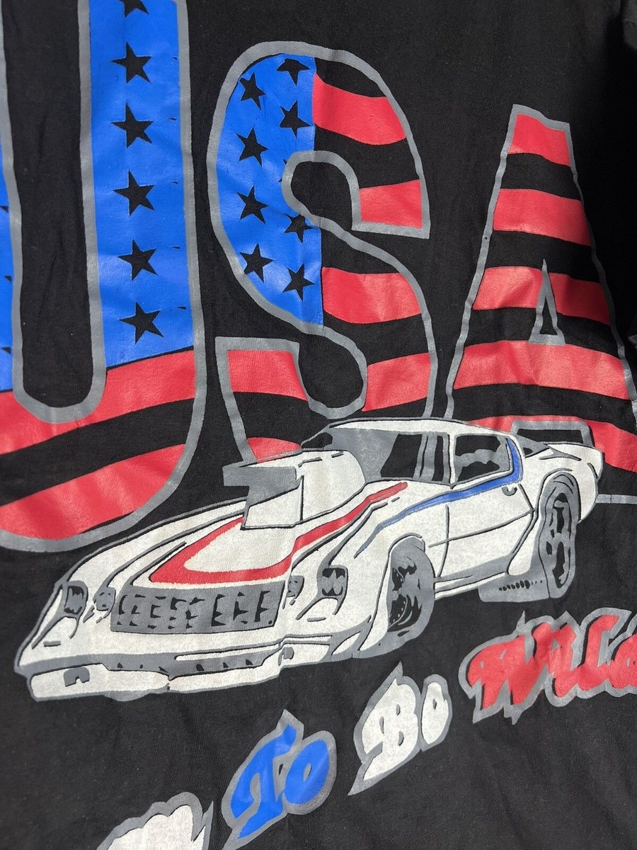 Crazy Vintage Rare 90s USA CAR JNCO style rave t shirt | eBay