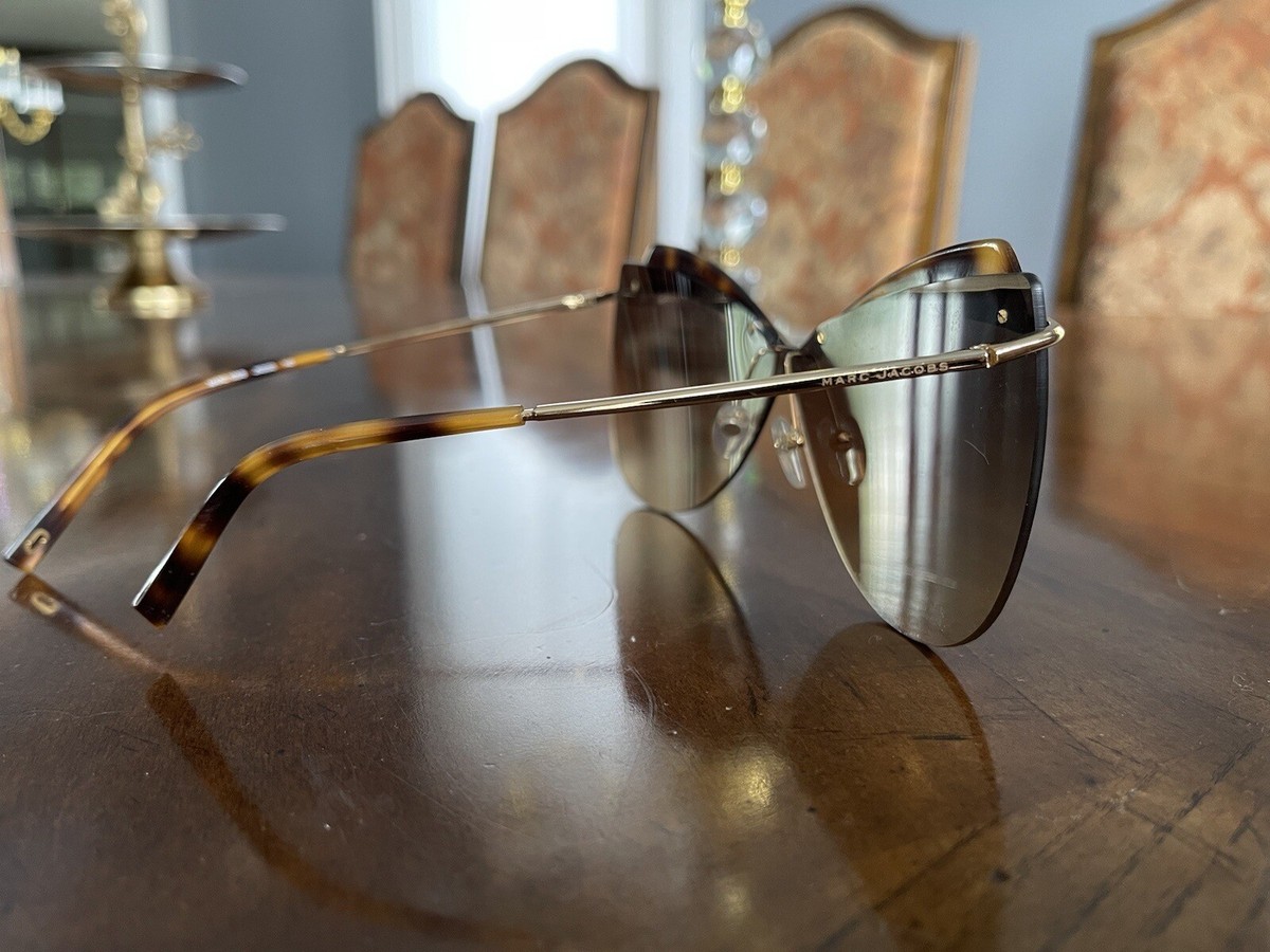 Marc Jacobs Gold Havana brown sunglasses 103/S Marc Jacobs MARC 528/S 2IK 58LA Women main image 4