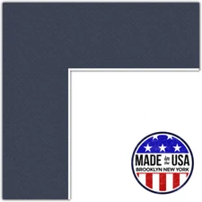ArtToFrames Custom Blue Jay Picture Photo Frame Mat Matting Board LG