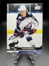 2023-24 Upper Deck Hockey #52 Adam Boqvist Blue Jackets 2478