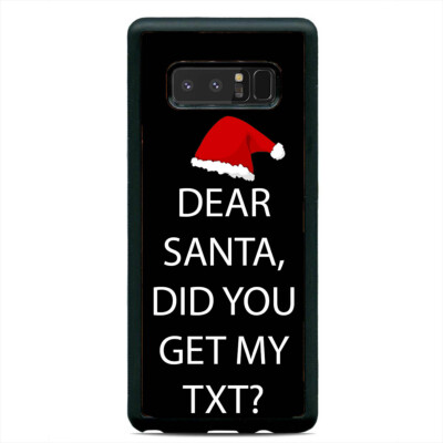 Dear Santa Text Christmas Case Cover Samsung Galaxy Note 20 Ultra 10 Plus 9 8