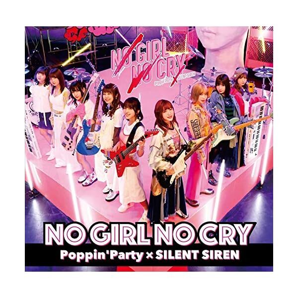 Poppin'Party SILENT SIREN NO GIRL NO CRY CD Blu-ray Japan BRMM-10205 Official
