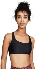 Onzie 255967 Womens Chic Racerback Sports Bra Black Underwear Size MD/LG