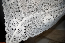 lace tablecloth off white