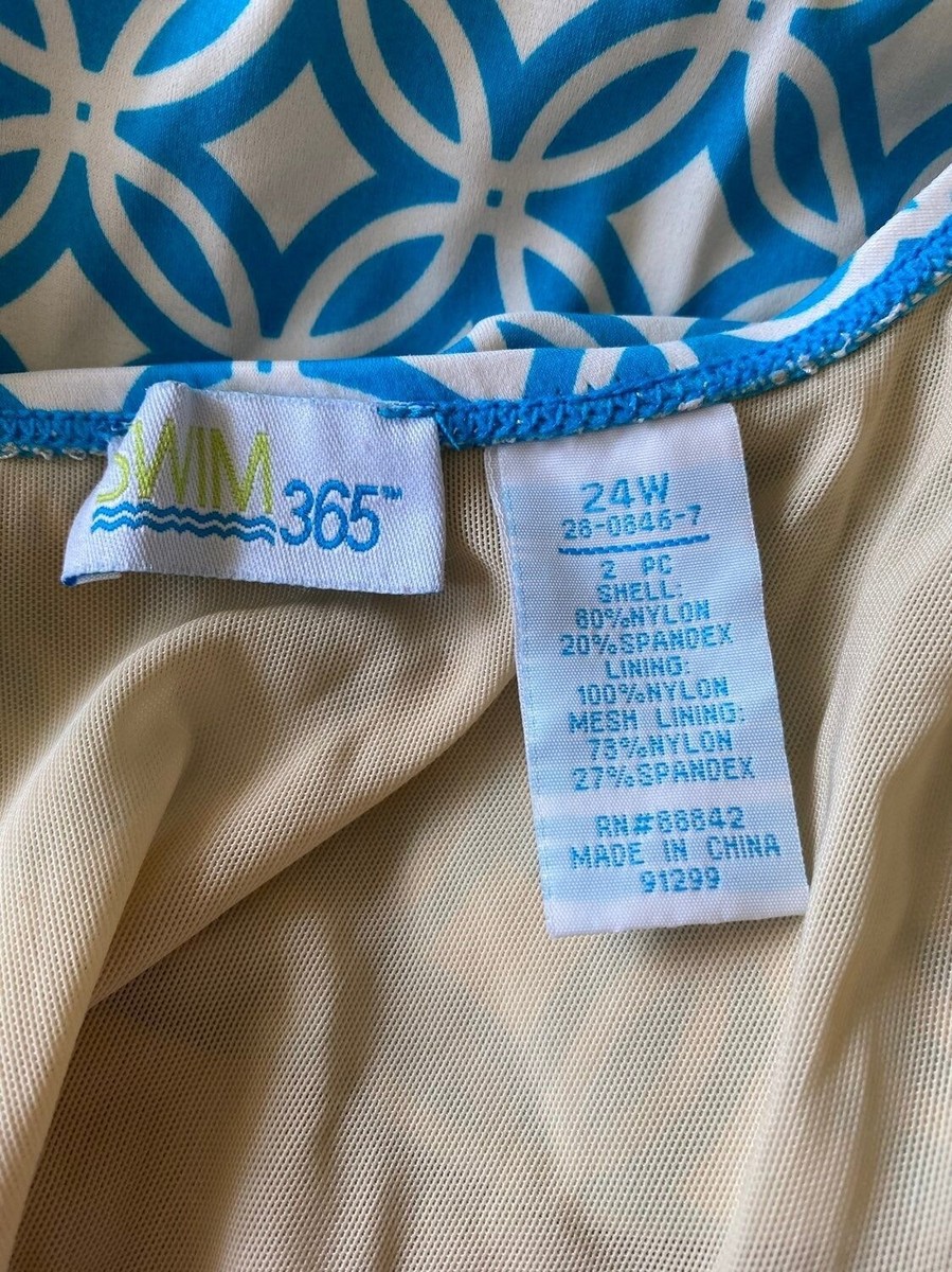 SWIM 365 TANKINI TOP WOMEN'S 24W swimsuit | eBay