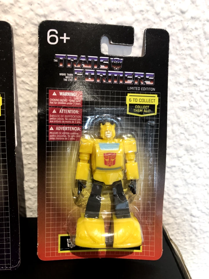 Transformers Optimus Prime Megatron Bumblebee G1 Hasbro Mini, Colección Completa - Imagen 4 de 4