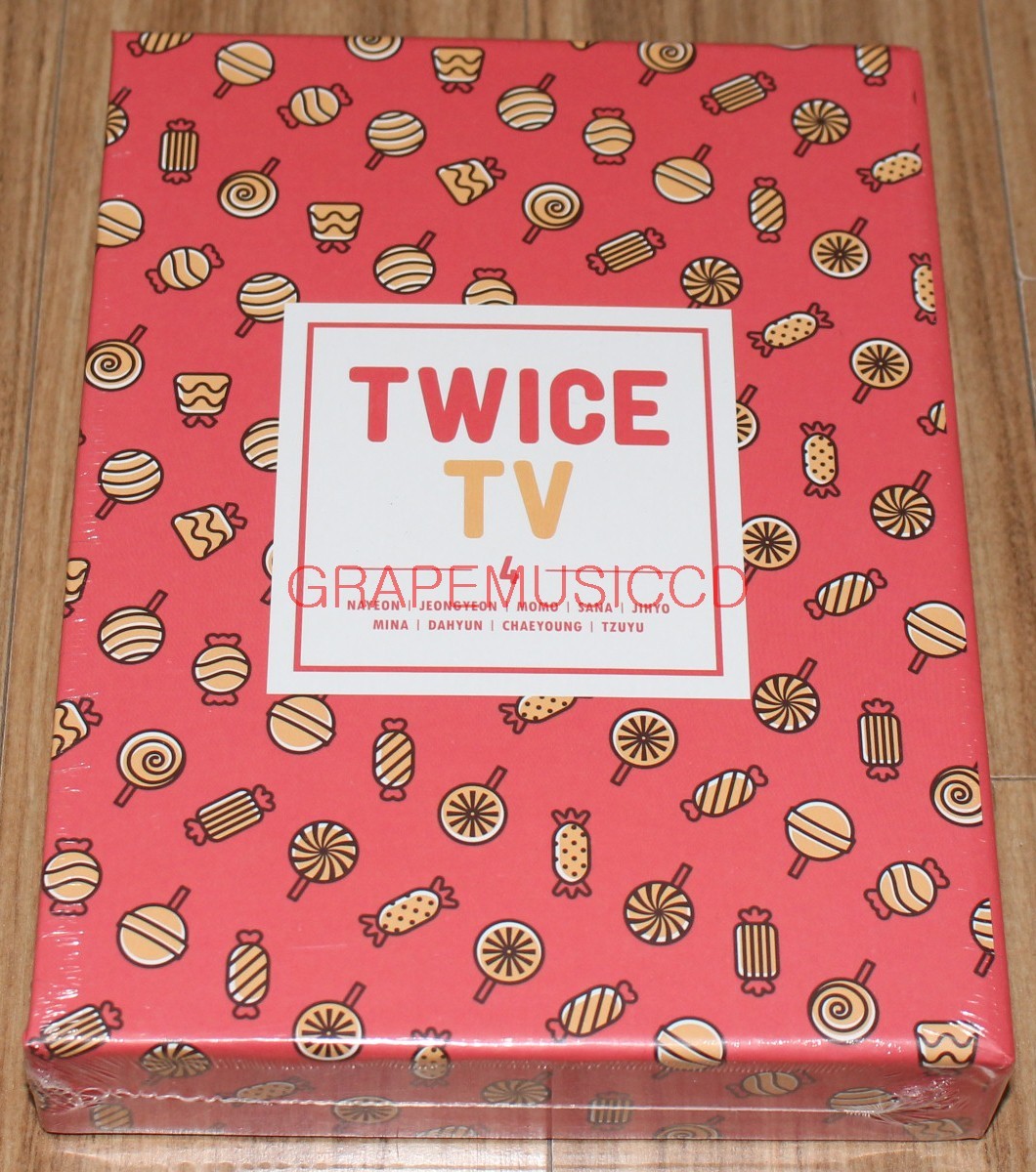 トワイス CD,DVD TWICE TV4 TV 4 K-POP 3DISC DVD + PHOTOBOOK + POSTCARD SEALED