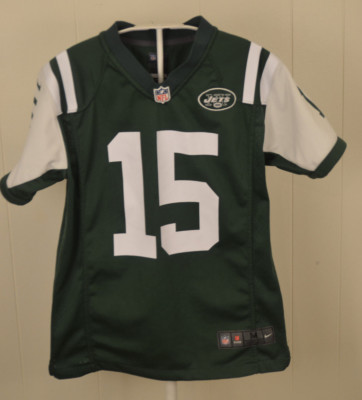 Nike New York Jets Jersey #15 Tim Tebow NFL Replica Youth Medium (10-12)  Green
