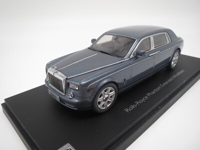 Kyosho 05542LBL Rolls-Royce Phantom EWB (luna blue) 1:43 OVP !