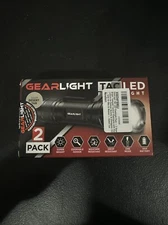 TAC LED Flashlight Pack - 2 Super Bright, Compact Tactical Flashlights