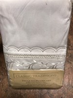Vintage Jcpenney Classic Traditions Touch Of Lace Queen Pillow Case 2 Vintage Jcpenney Classic Traditions Touch Of Lace Queen Pillow Case 2