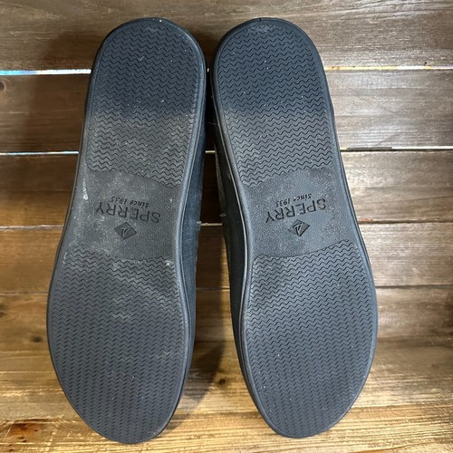 Mens Sperry Top Sider Bahama II Gray Canvas Boat Deck Shoes Loafers Size 13 M - Bild 5 von 6