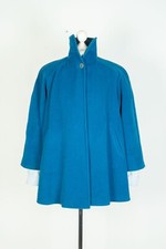 Max Mara Wool Blue Womens Coat Jacket Size US...