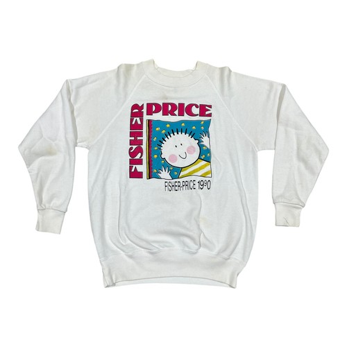 Rare Vintage 90’s Fisher Price Toys Sweatshirt Crewneck Buffalo Adult L Toy Fest