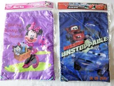 Disney Cars Bambini Minnie Mouse PE Scuola Palestra Zaino/Kit Nuoto Borsa Scarpe