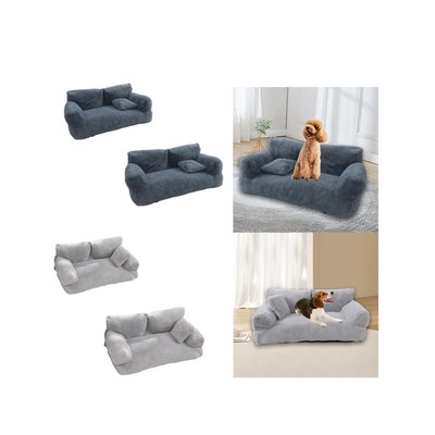 Katzenbett Haustier Schlafsofa Dekoration Plüsch Bequem Weich Plüsch Hund Katze Haustier Couch