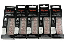 5 boxes Sally Hansen Perfect Manicure Fashion Nail, SQ041 What A Star , 24pcs pe
