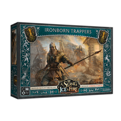 Greyjoy Ironborn Trappers A Song of Ice and Fire ASOIAF CMON NIB
